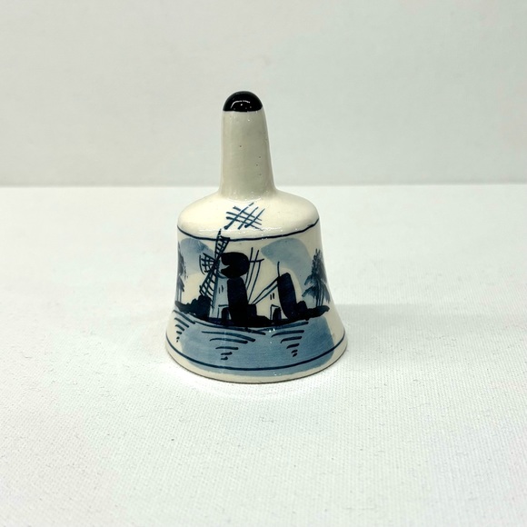 Vintage Delft hand painted bell - Picture 2 of 3